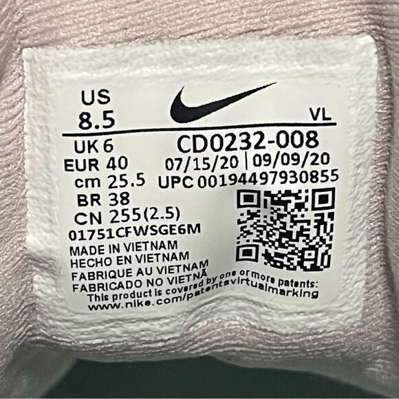 Nike Quest 3 CD0232-008 Grey/Glacier Ice/Violet Women's Running Shoes Size 8.5 - Picture 3 of 16